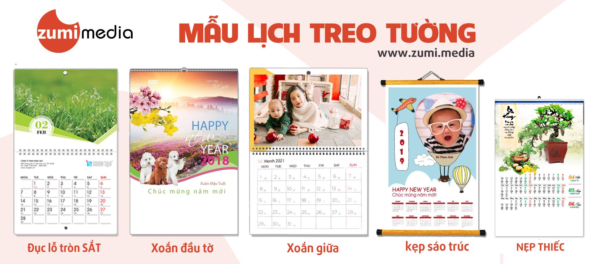 CAC MAU LICH TREO TUONG ZUMI